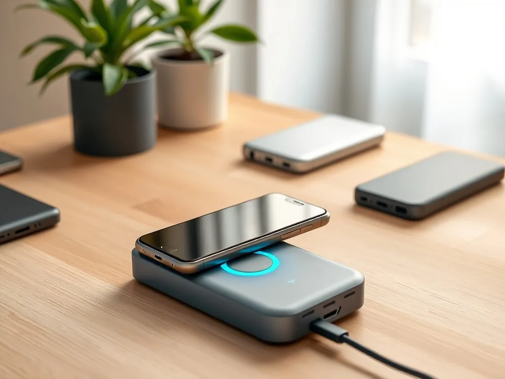Najlepsze powerbanki z funkcją ładowania bezprzewodowego